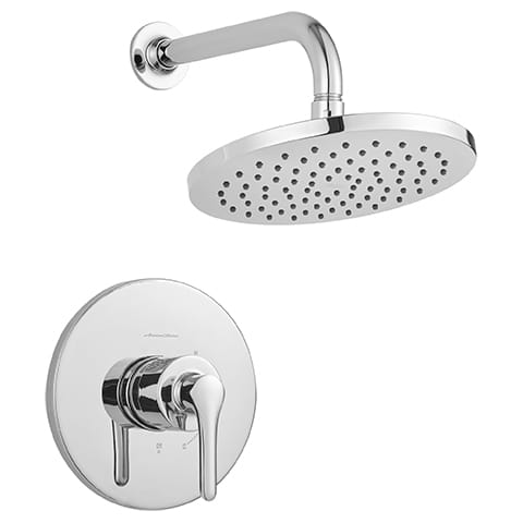 Studio® S 2.5 gpm/ 6.8 L/min  Shower Only Trim With Rain Showerhead With Double Ceramic Balance Cartridge With Lever Handle